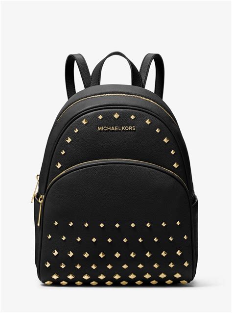 michael michael kors abbey|Abbey Medium Pebbled Leather Backpack .